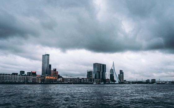 Laptop met verzekeringsvergelijker en notities op tafel in Rotterdam
